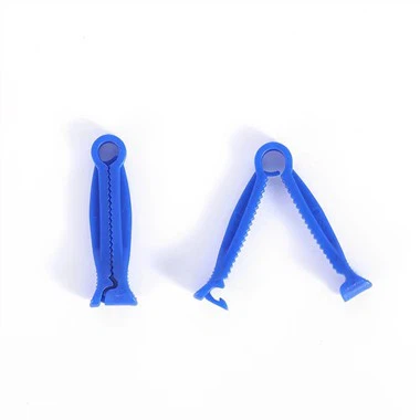 שימוש רפואי צבעים שונים מהדק חבל טבור פלסטיק חד פעמי מהדק חבל טבור לרך הנולד