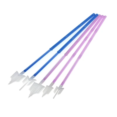 מכירה חמה מברשת דגימת צוואר הרחם רפואית חד פעמית סטרילית לשימוש חד פעמי